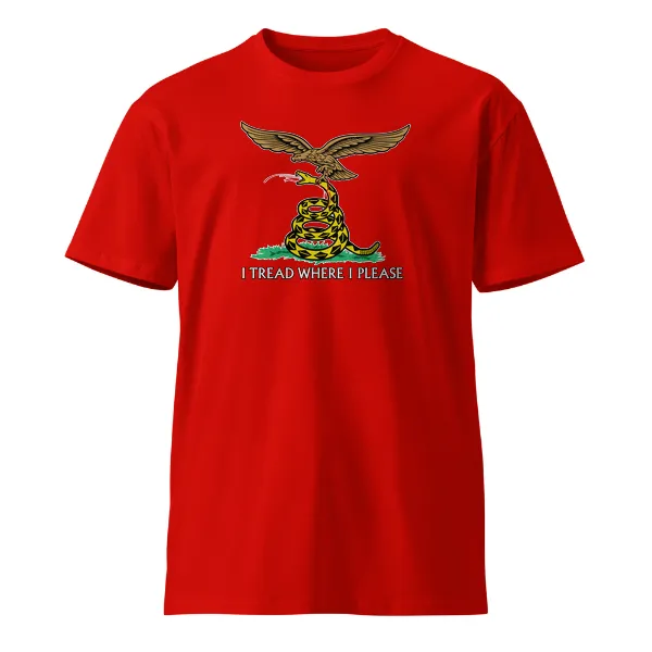 I Tread Where I Please - Luftwaffe - Mens • T-shirt • Crew • Supreme - Image 3