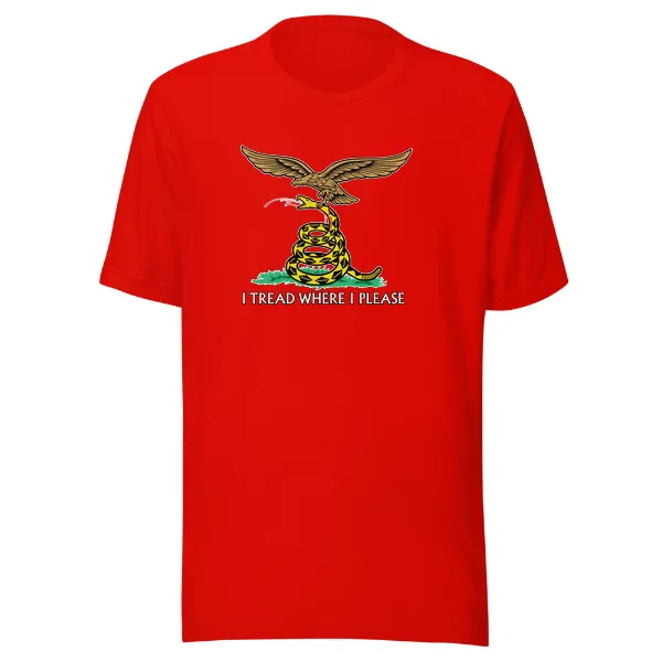 I Tread Where I Please - Luftwaffe - Mens • T-shirt • Crew • Premium - Image 3