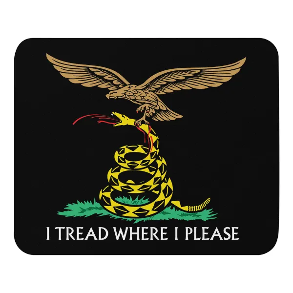 I Tread Where I Please - Luftwaffe - Mouse Pad