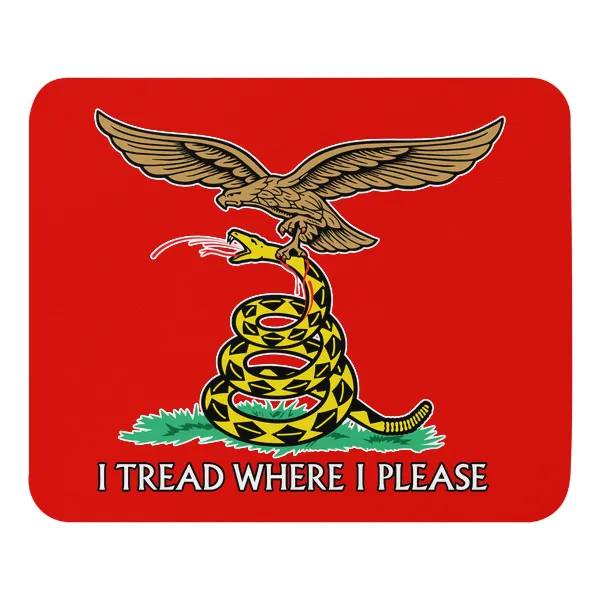 I Tread Where I Please - Luftwaffe - Mouse Pad - Image 3