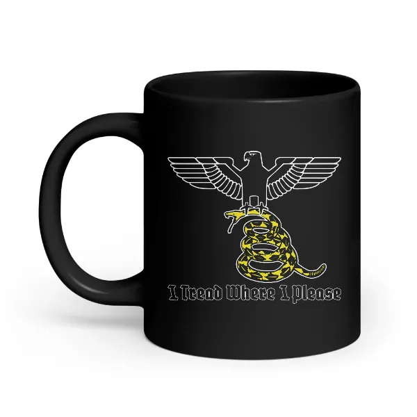 I Tread Where I Please v1 - Coffee Mug