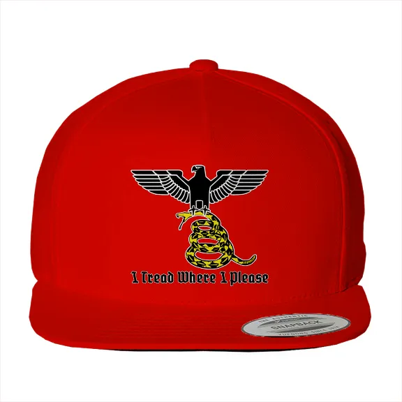 I Tread Where I Please v1 - Hat • Cotton Twill - Image 3