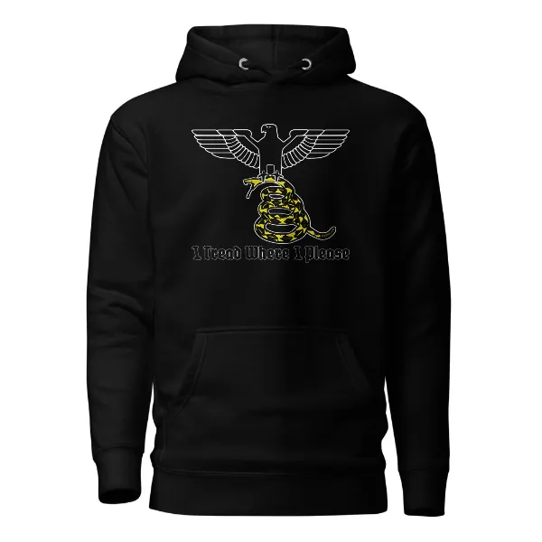 I Tread Where I Please v1 - Mens • Hoodie • Premium