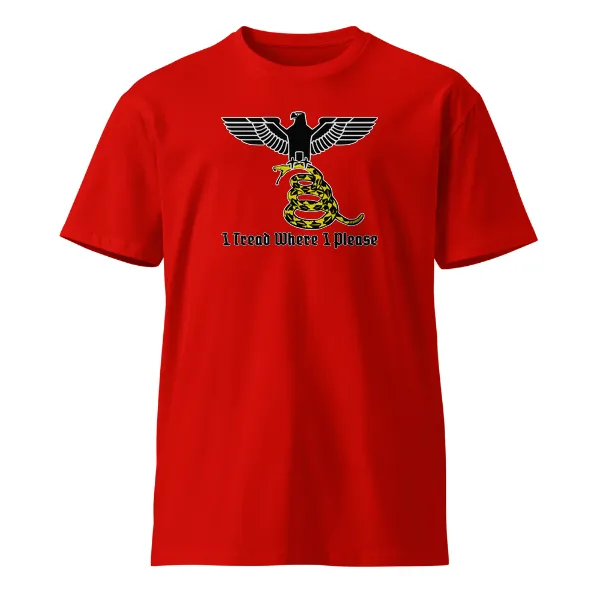 I Tread Where I Please v1 - Mens • T-shirt • Crew • Supreme - Image 3