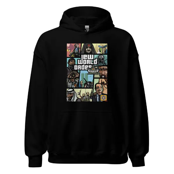 Jew World Order - Mens • Hoodie • Basic