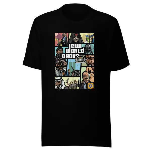 Jew World Order - Mens • T-shirt • Crew • Premium