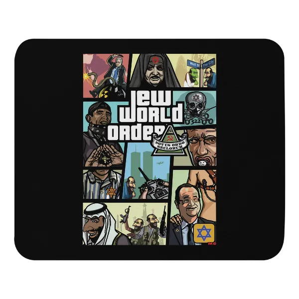 Jew World Order - Mouse Pad