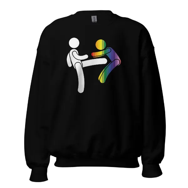Kick a Faggot - Mens • Sweater • Basic