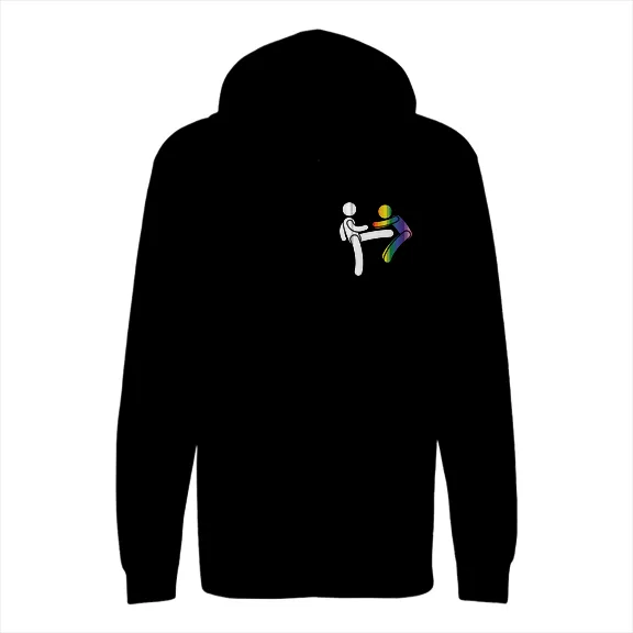 Kick a Faggot - Mens • Full-Zip Hoodie • Premium