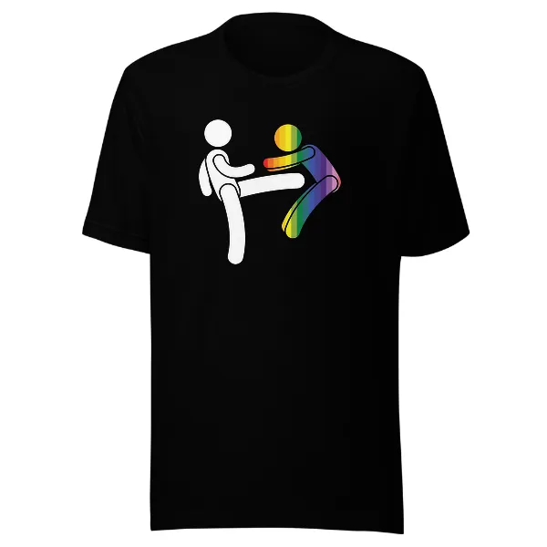 Kick a Faggot - Mens • T-shirt • Crew • Premium