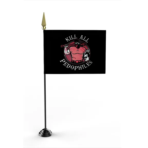 Kill All Pedophiles - Flag • Mini