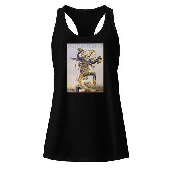 Kultur Terror - Ladies • Razorback Tank • Premium