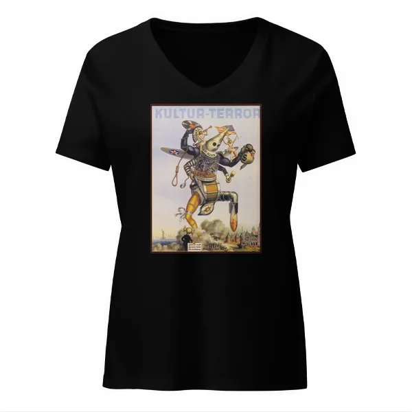 Kultur Terror - Ladies • T-shirt • V-neck • Premium