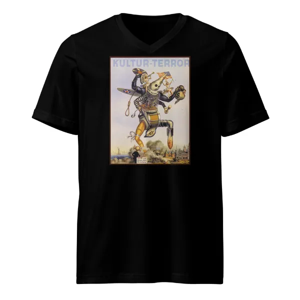 Kultur Terror - Mens • T-shirt • V-neck • Basic