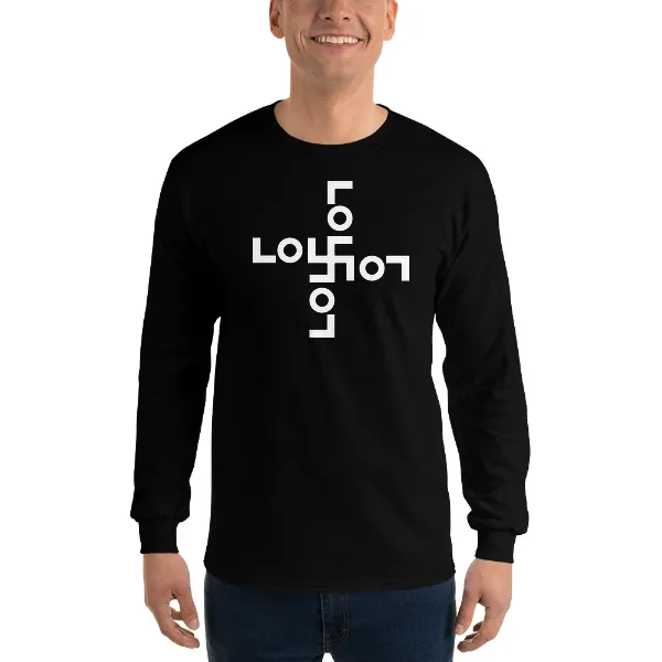 LOL Swastika - Mens • T-shirt • Long Sleeve • Basic