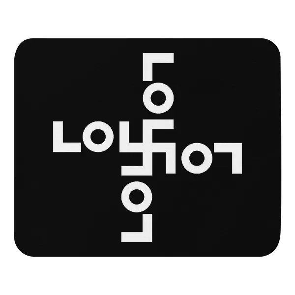 LOL Swastika - Mouse Pad