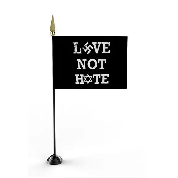 Love Not Hate - Flag • Mini
