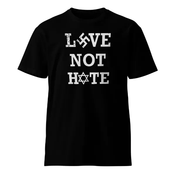 Love Not Hate - Mens • T-shirt • Crew • Supreme