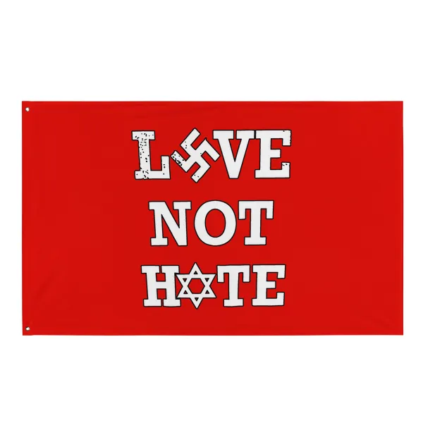 Love Not Hate - Flag • Small - Image 3
