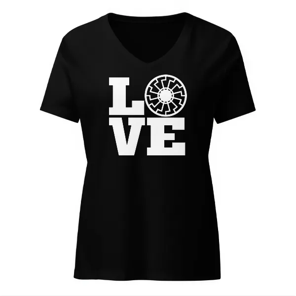 Love Sonnenrad - Ladies • T-shirt • V-neck • Basic