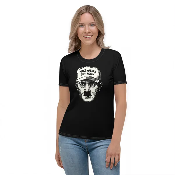 MAGA - Hitler - Ladies • T-shirt • Crew • Premium