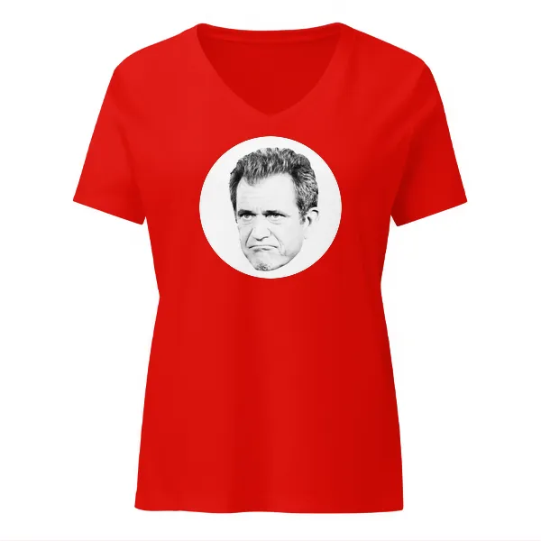 Mel Nat - Ladies • T-shirt • V-neck • Basic