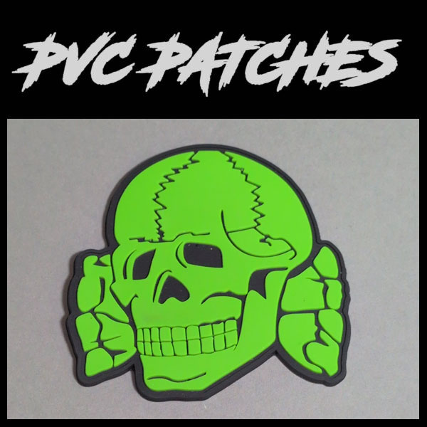 Green Totenkopf • PVC Patch