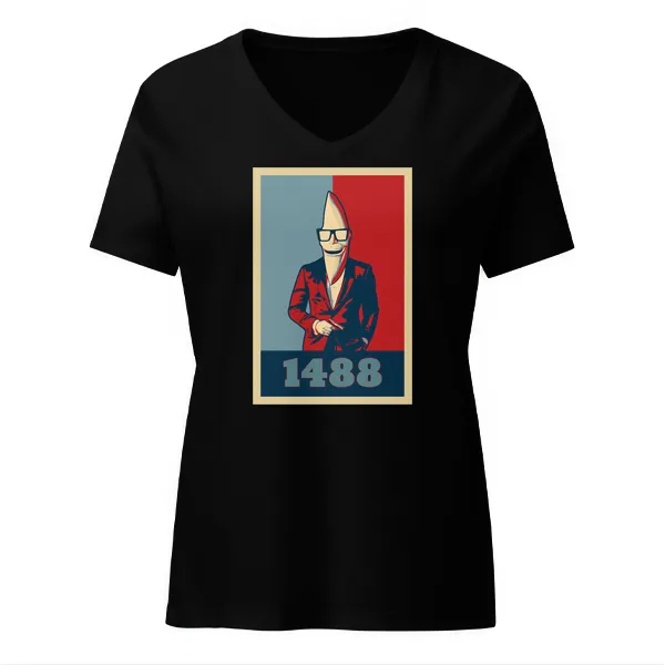 Moonman 1488 - Ladies • T-shirt • V-neck • Basic