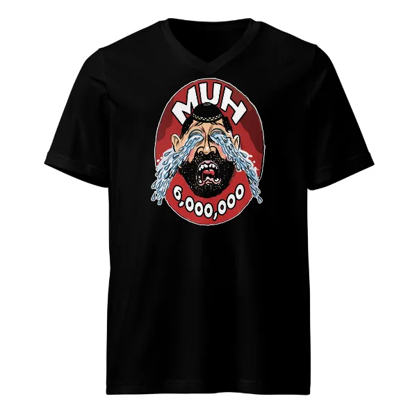 Muh 6,000,000 - Mens • T-shirt • V-neck • Basic