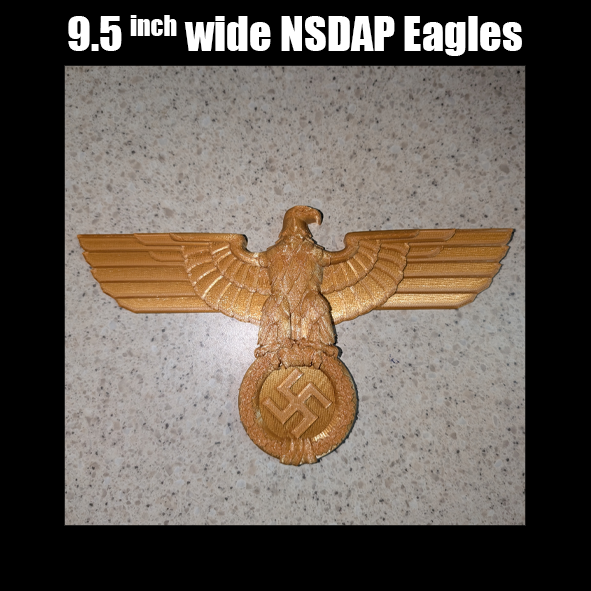 NSDAP Eagle • 9.5inch • GOLD