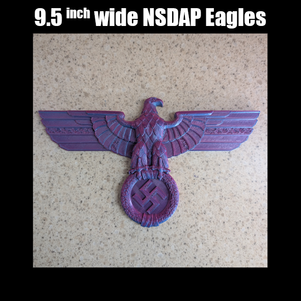 NSDAP Eagle • 9.5inch • SKY DIVER BLUE