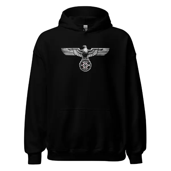 NSDAP War Eagle 1488 Swastika - Mens • Hoodie • Basic