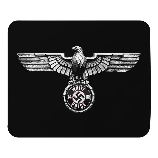 NSDAP War Eagle 1488 Swastika - Mouse Pad
