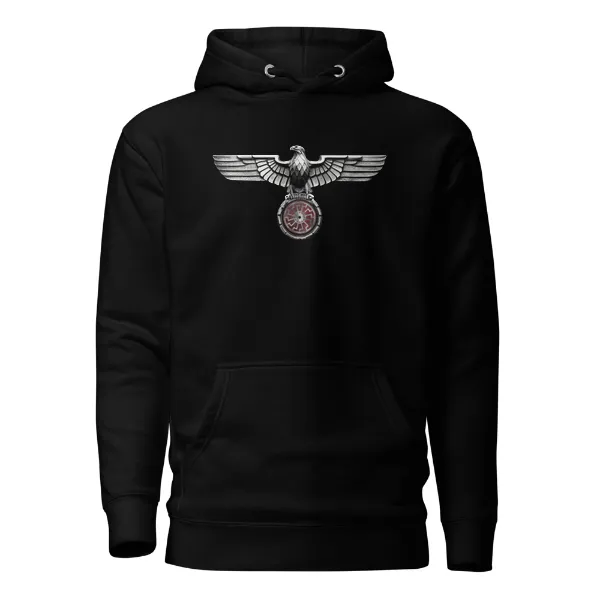 NSDAP War Eagle Sonnenrad - Mens • Hoodie • Premium