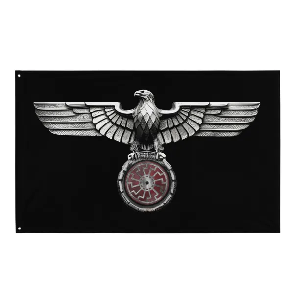 NSDAP War Eagle Sonnenrad - Flag • Small