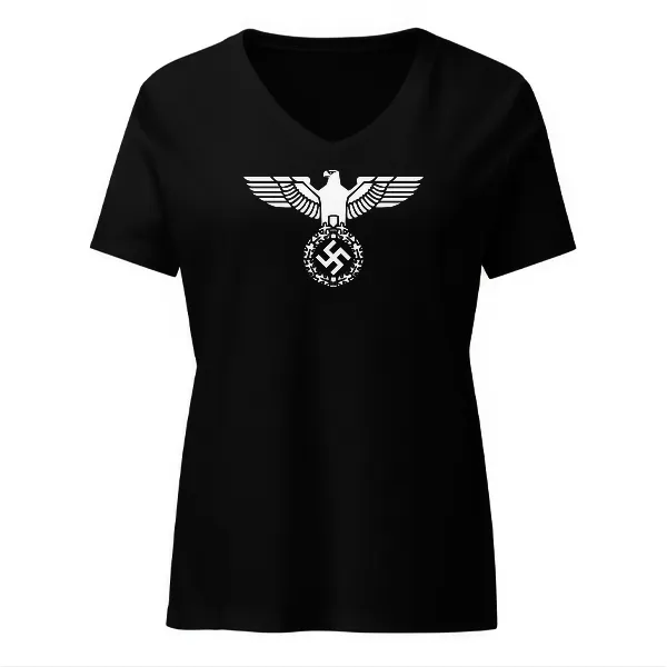 NSDAP War Eagle - Ladies • T-shirt • V-neck • Premium