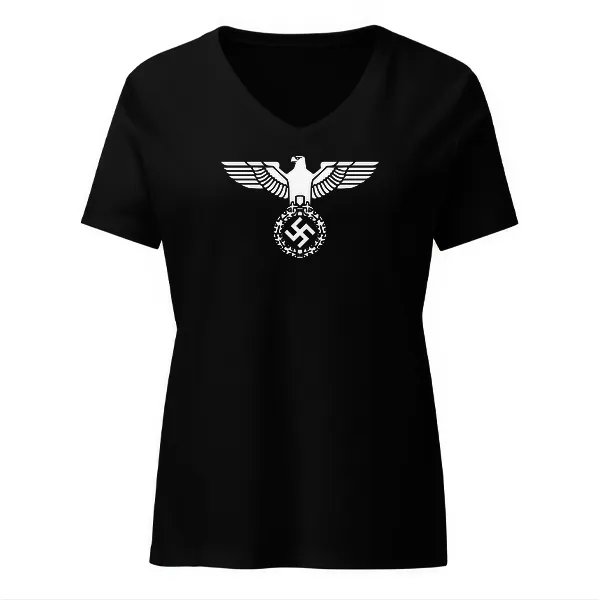 NSDAP War Eagle - Ladies • T-shirt • V-neck • Basic