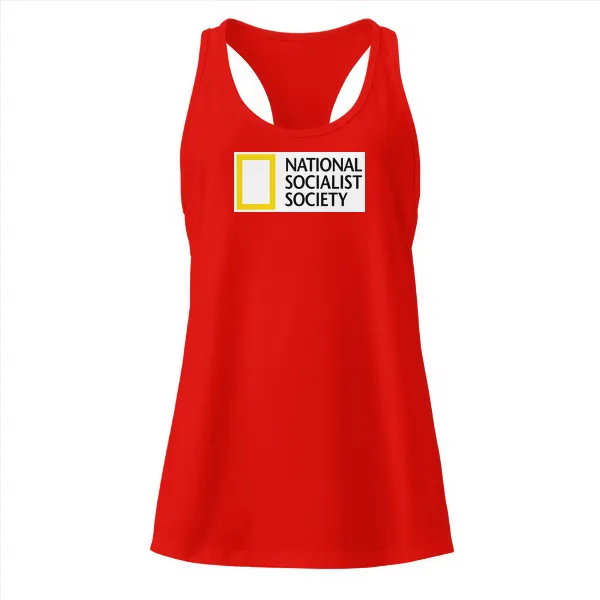 National Socialist Society - Ladies • Razorback Tank • Premium - Image 3