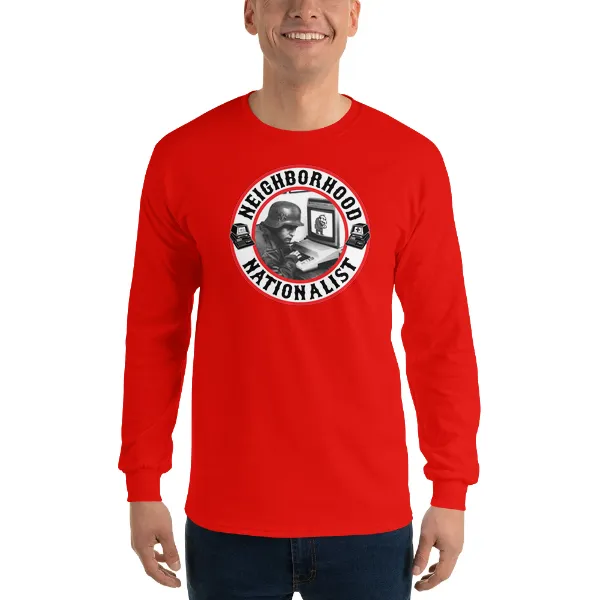 Neighborhood Nationalists - Mens • T-shirt • Long Sleeve • Basic - Image 3
