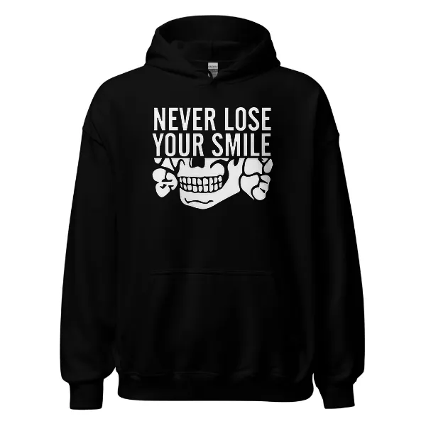 Never Lose Your Smile - Mens • Hoodie • Basic