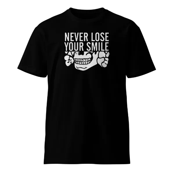 Never Lose Your Smile - Mens • T-shirt • Crew • Supreme