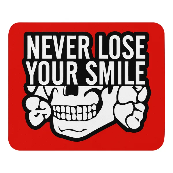Never Lose Your Smile - Mouse Pad - Image 3