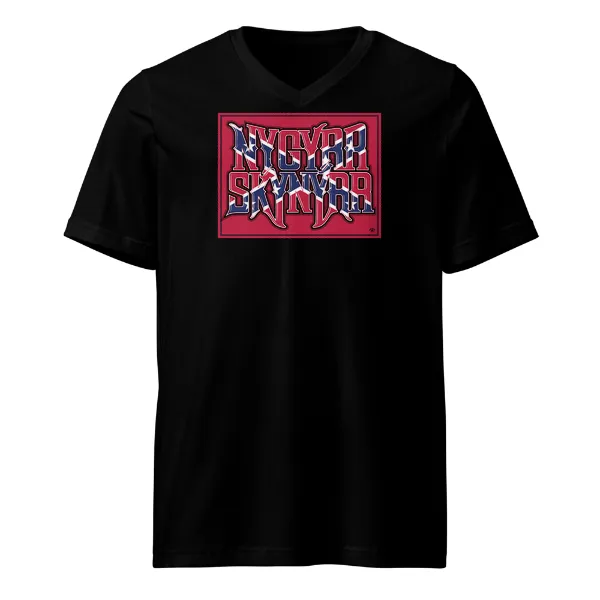 Nygyrr Skynyrr - Mens • T-shirt • V-neck • Basic
