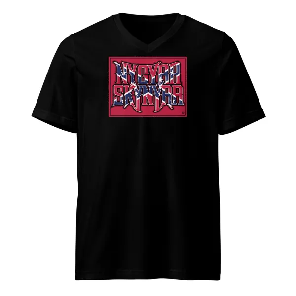 Nygyrr Skynyrr - Mens • T-shirt • V-neck • Premium