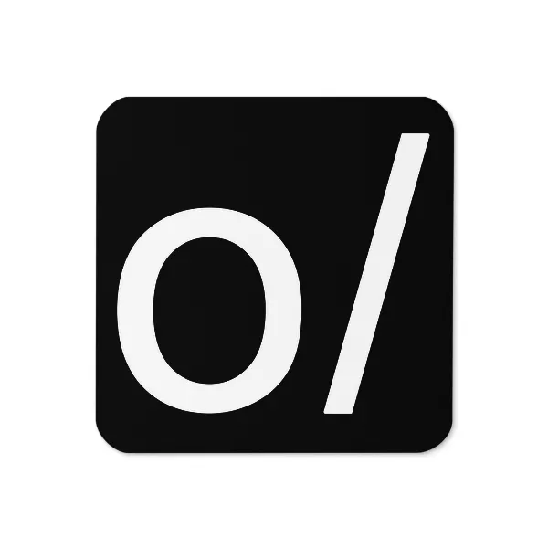 O Backslash - Coaster