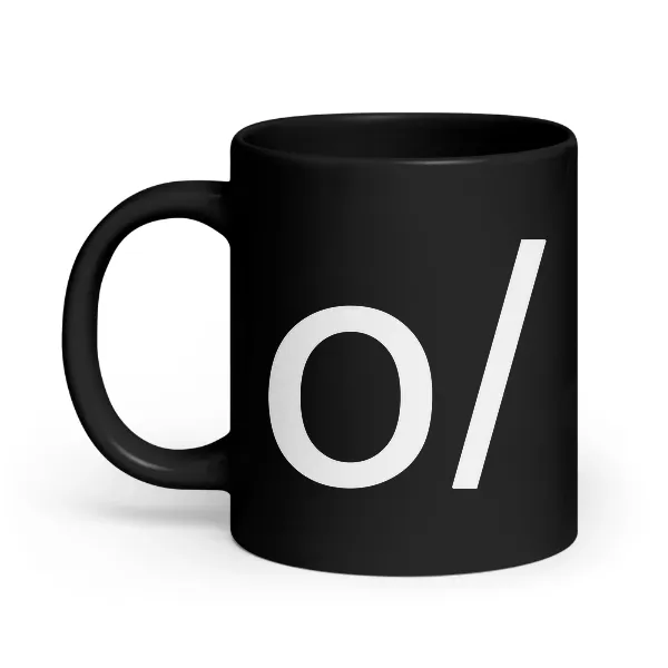 O Backslash - Coffee Mug