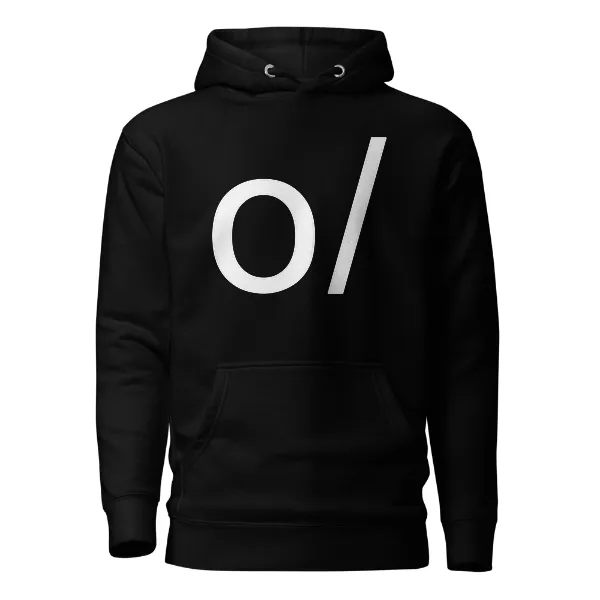 O Backslash - Mens • Hoodie • Premium