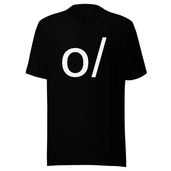 O Backslash - Mens • T-shirt • Crew • Premium