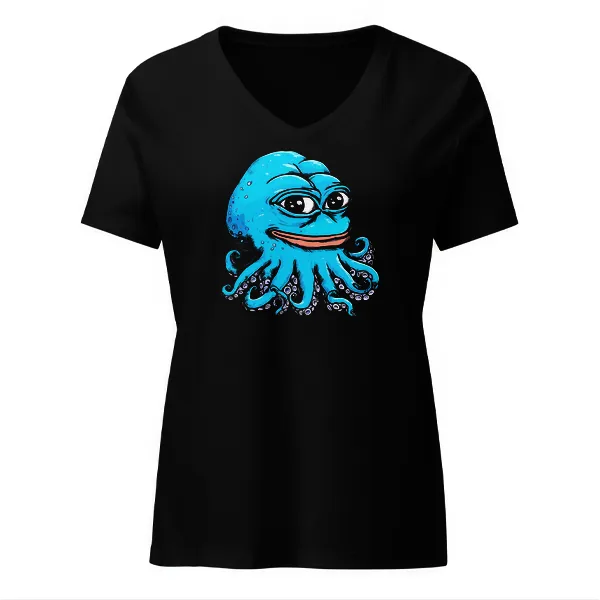 Octo Pepe - Ladies • T-shirt • V-neck • Basic