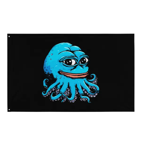 Octo Pepe - Flag • Small